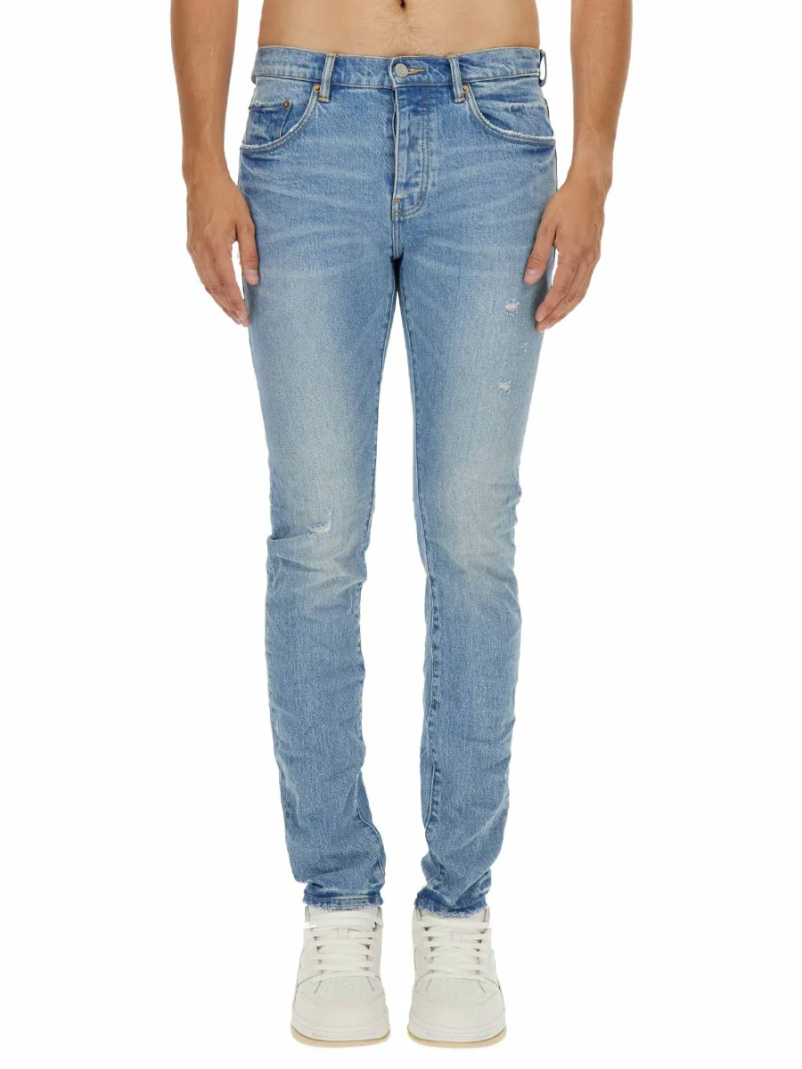 PURPLE BRAND Vintage Abrasions Denim