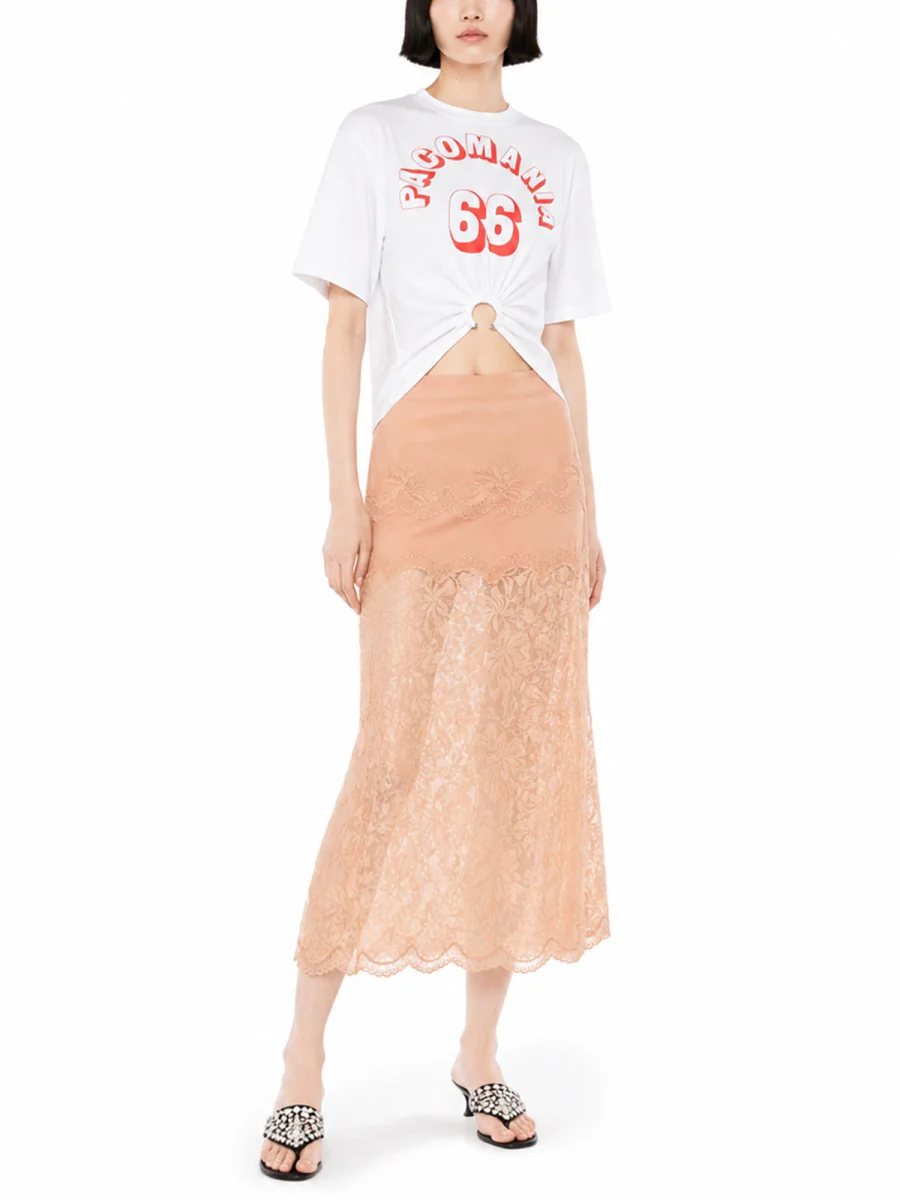 Rabanne Chic Mini Skirt for Women