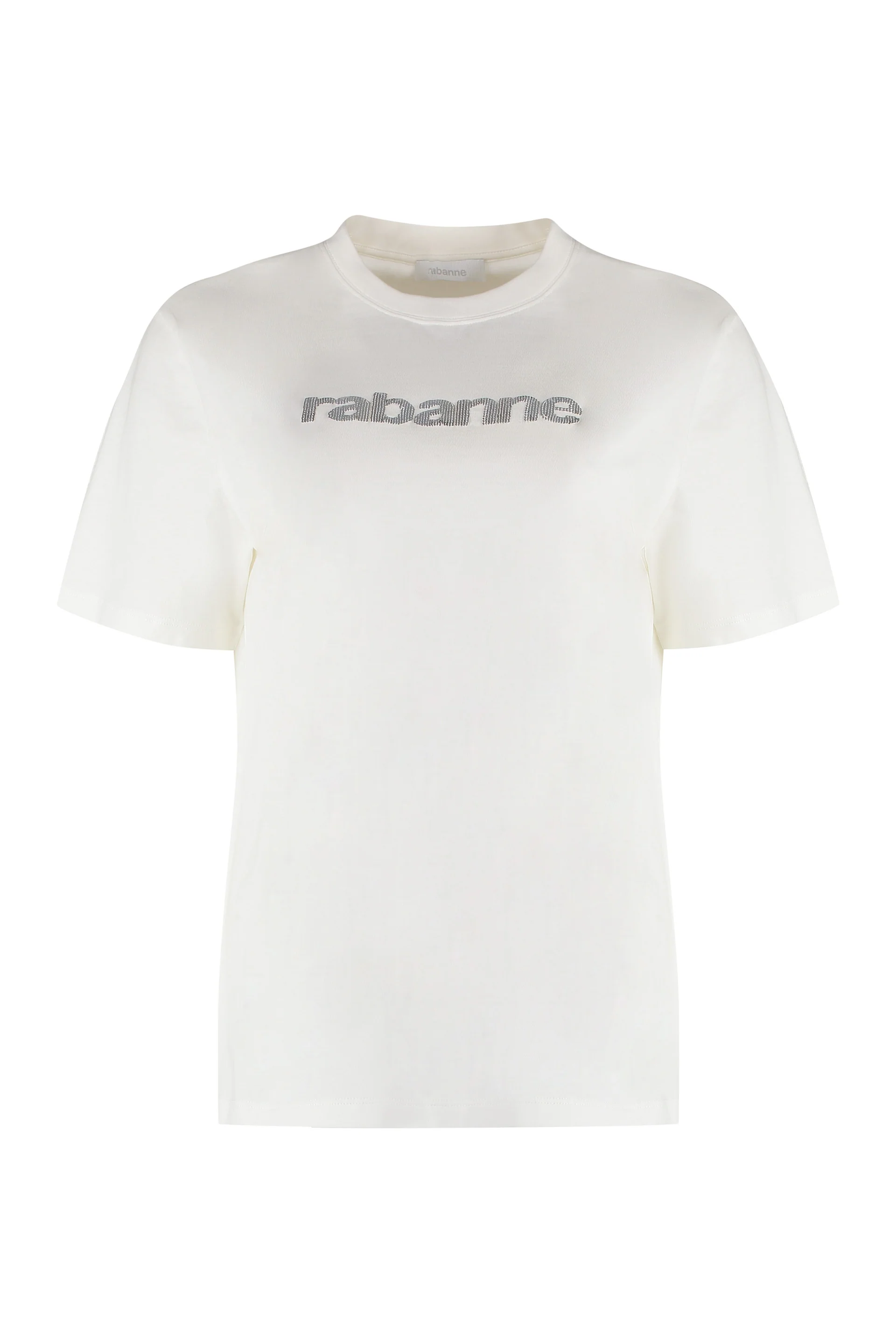 Rabanne Logo T-Shirt for Women - Image 5