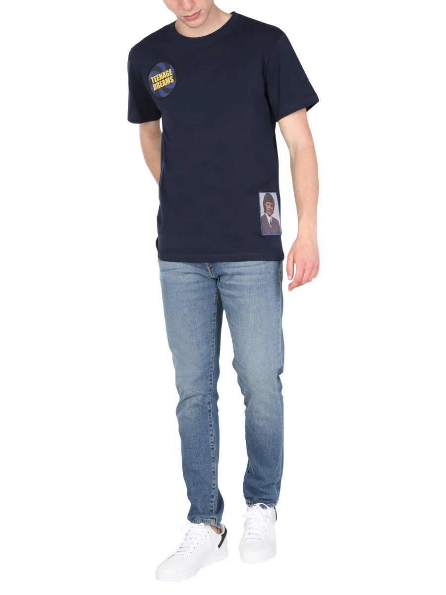 Raf Simons Crew Neck T-Shirt - Teenage Dreams - Image 2