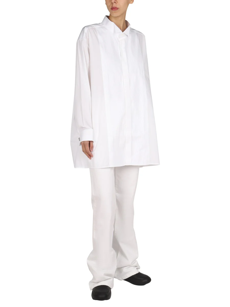 RAF SIMONS Logo-patch Button-up Shirt - Image 2