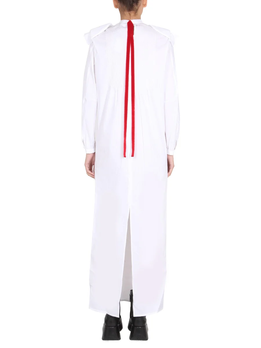 RAF SIMONS Pleated Shirt Dress - Image 3