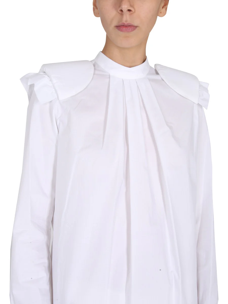 RAF SIMONS Pleated Shirt Dress - Image 4