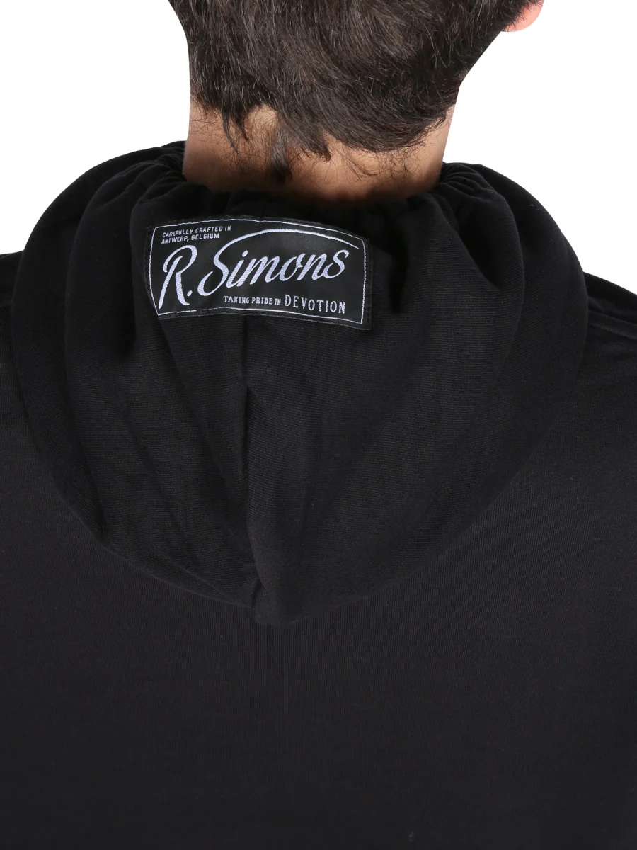 RAF SIMONS Regular Fit Hoodie Synchronicity - Image 4
