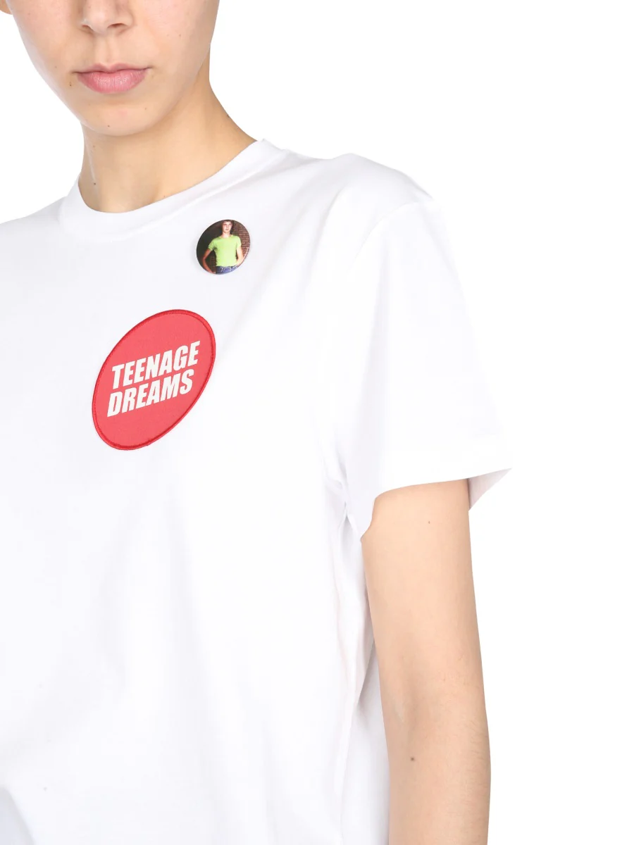 Raf Simons Teenage Dreams Crew Neck T-Shirt - Image 4