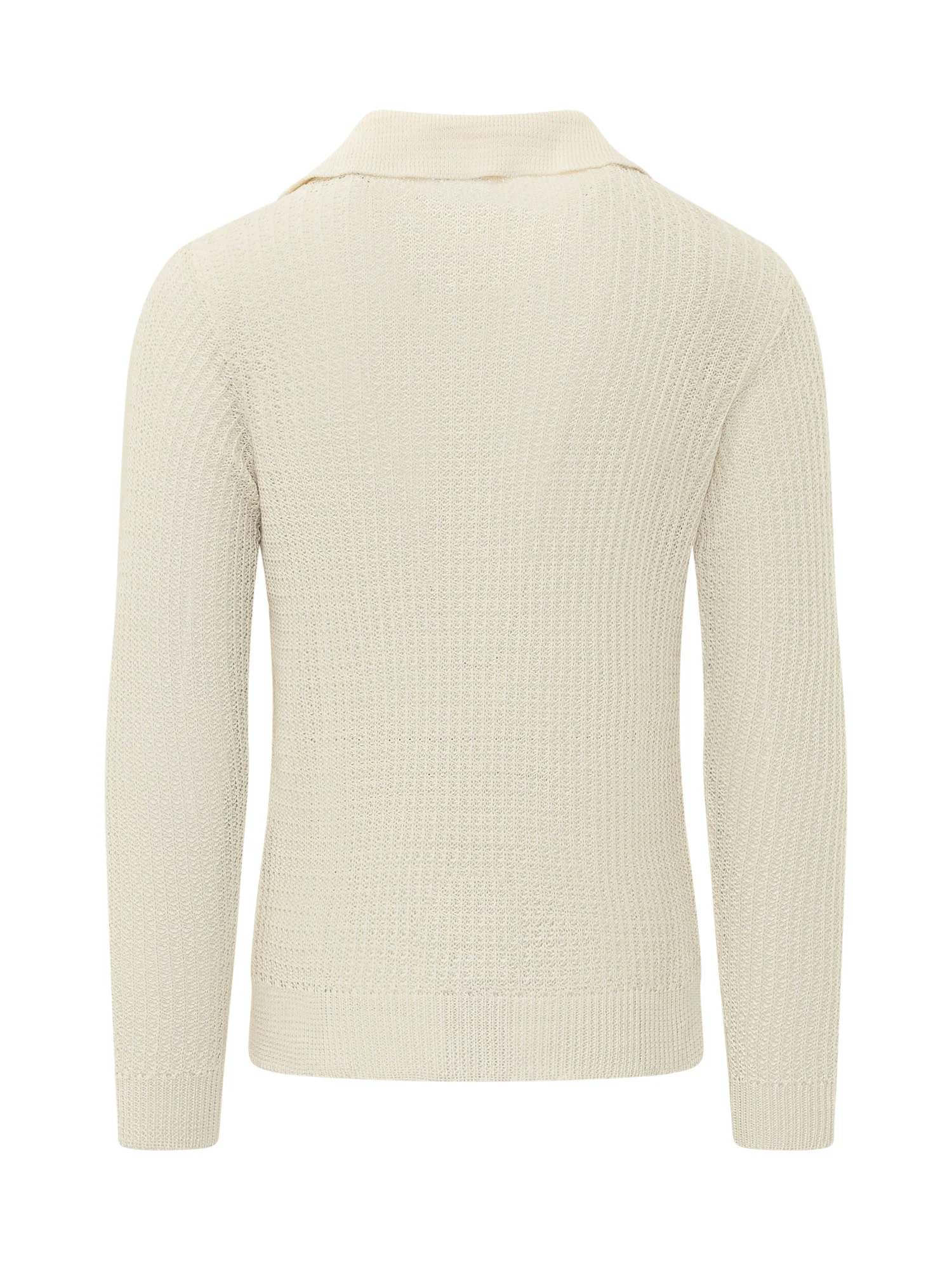 Rakki Trendy Polo Sweater with Buttons - Image 2