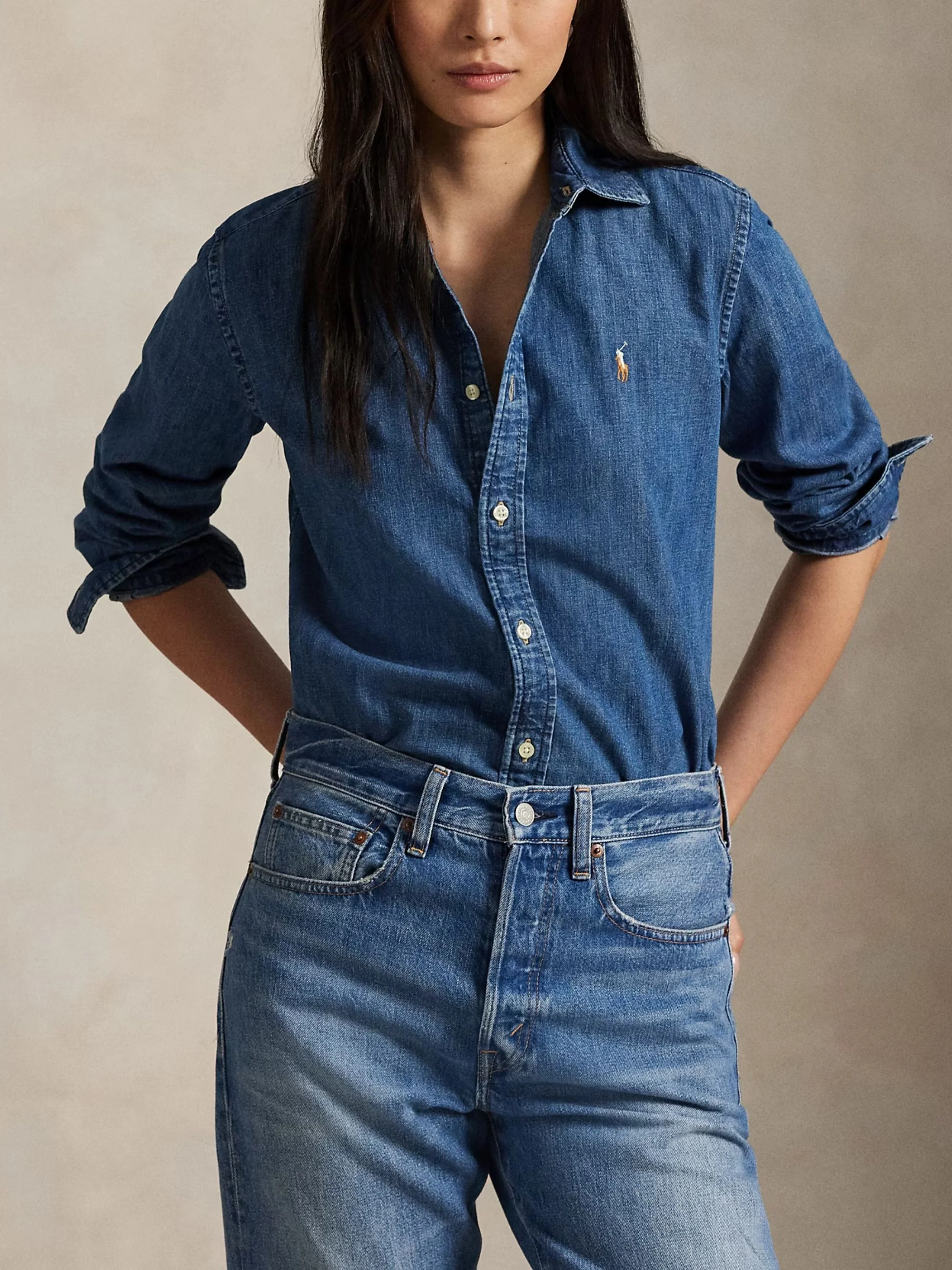 Ralph Lauren Button-Up Long Sleeve Shirt - Image 2