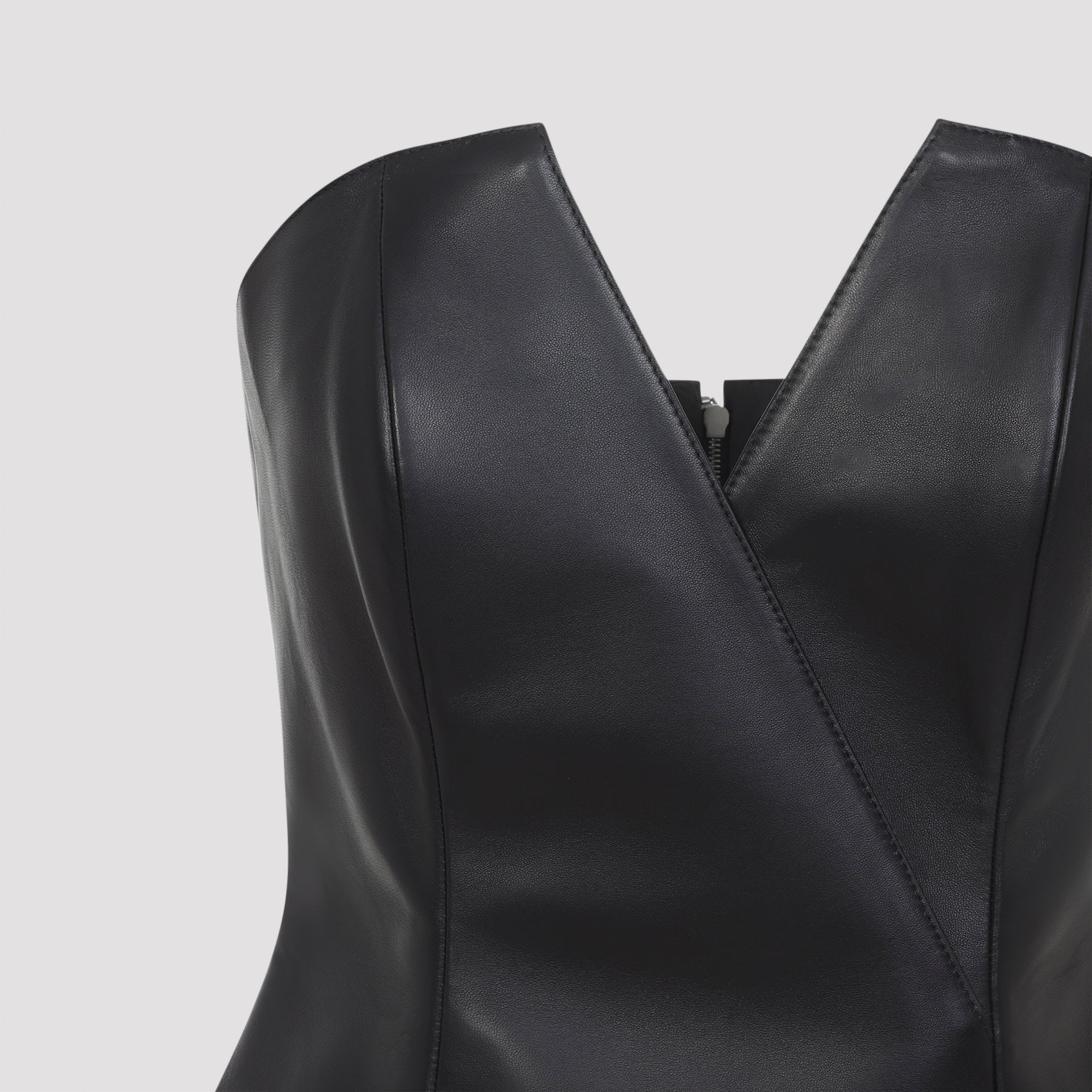 Ralph Lauren Harling Lambskin Bustier - Image 5