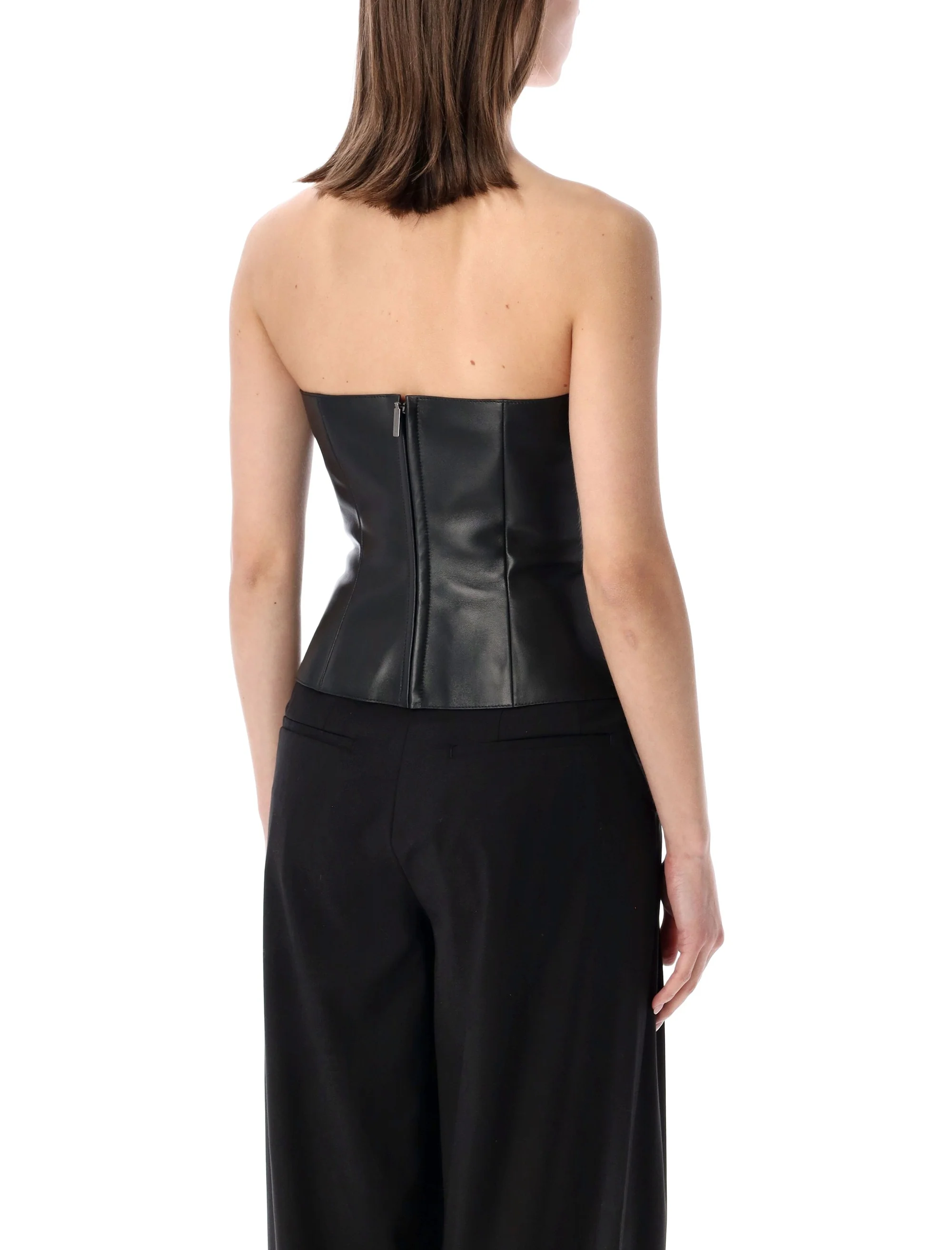 Ralph Lauren Harling Lambskin Bustier - Image 7