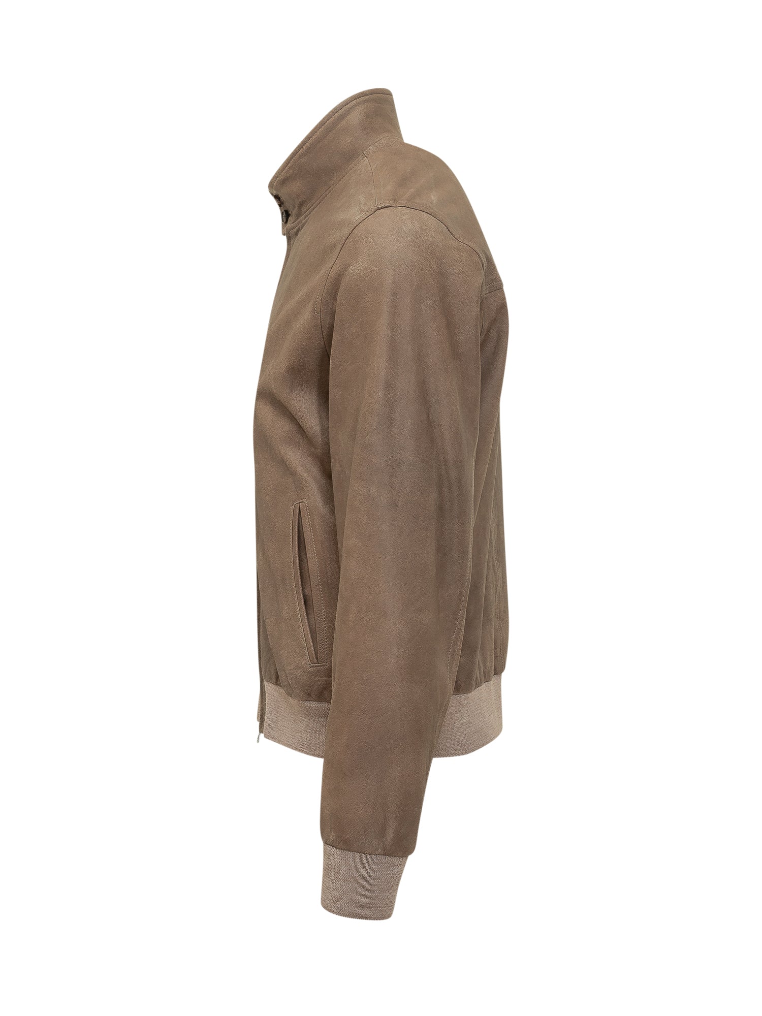 Renzo Cenci Alto Neck Bomber Jacket - Image 3