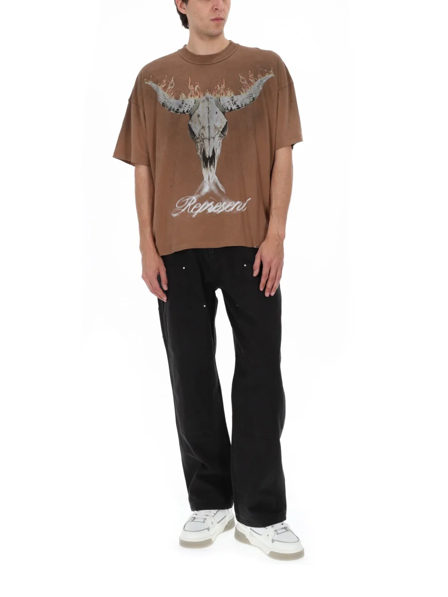 Represent Essential Cotton Trousers for Men - Image 2