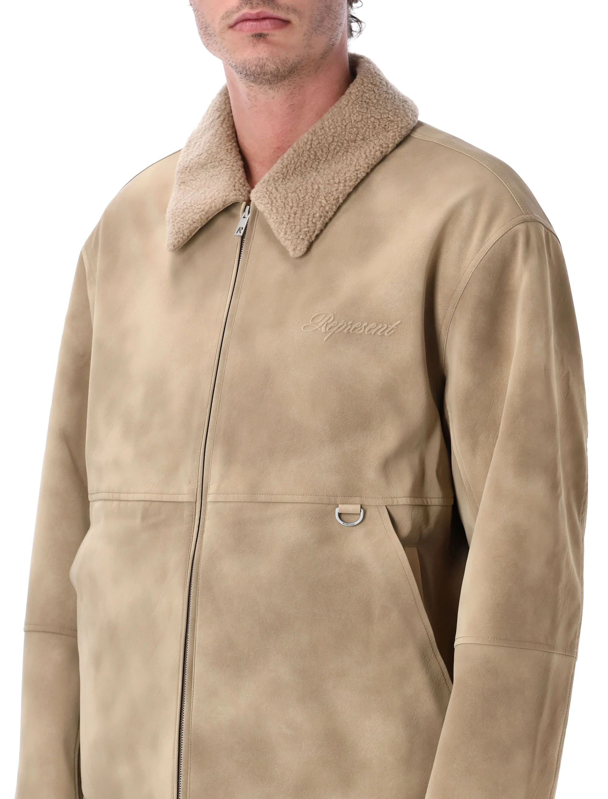 Represent Faux Shearling Jacket - Image 3
