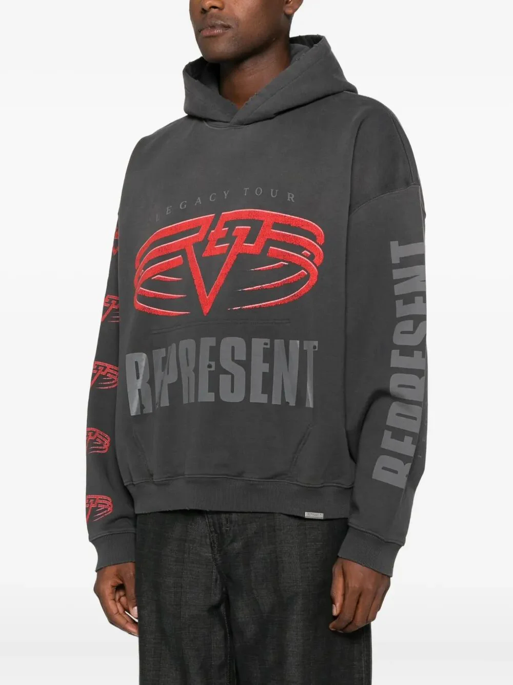 REPRESENT Living Legacy Tour Reversible Hoodie - Image 4