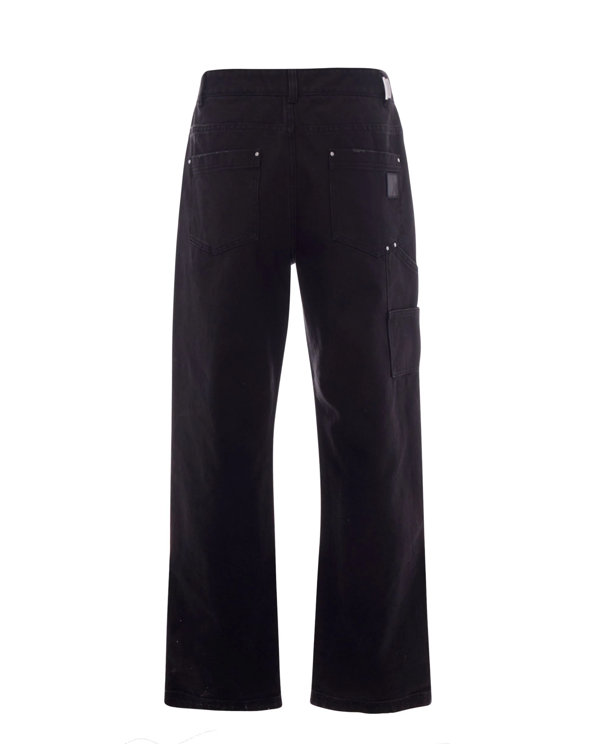 Represent Men's Washed Black Trousers - Image 2