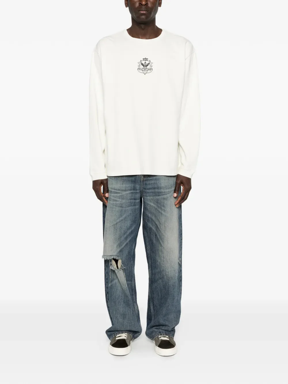Rhude Casual Long Sleeve T-Shirt in Medium - Image 3