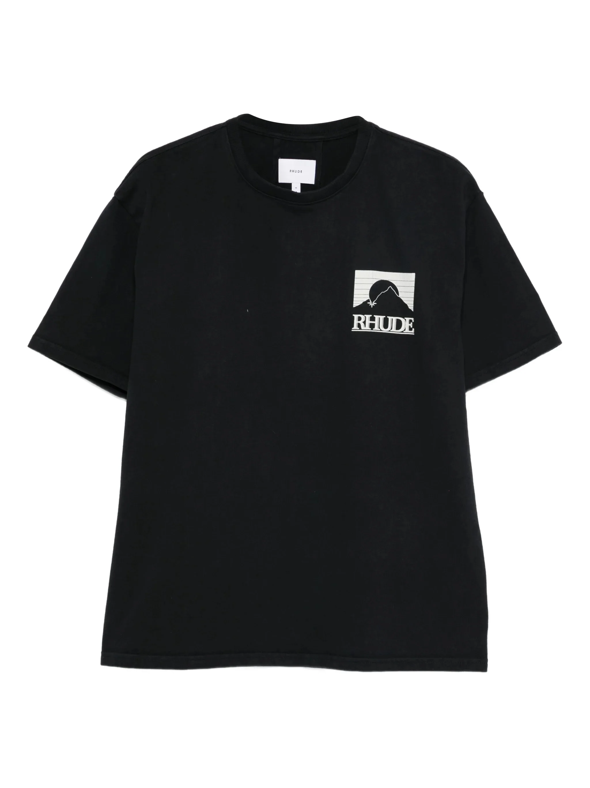 Rhude Chest Logo Print Short Sleeve T-Shirt - Size M