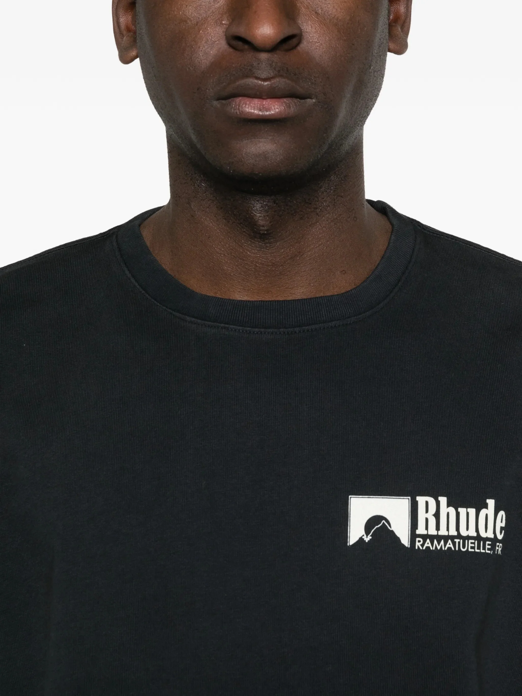 Rhude Classic Logo Print T-Shirt - Image 5