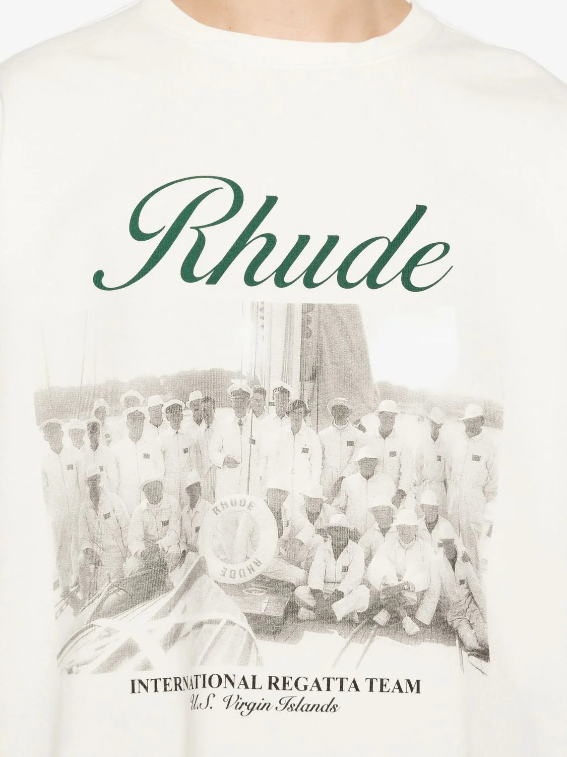 Rhude Men's Virgin Islands Graphic Tee - Image 4