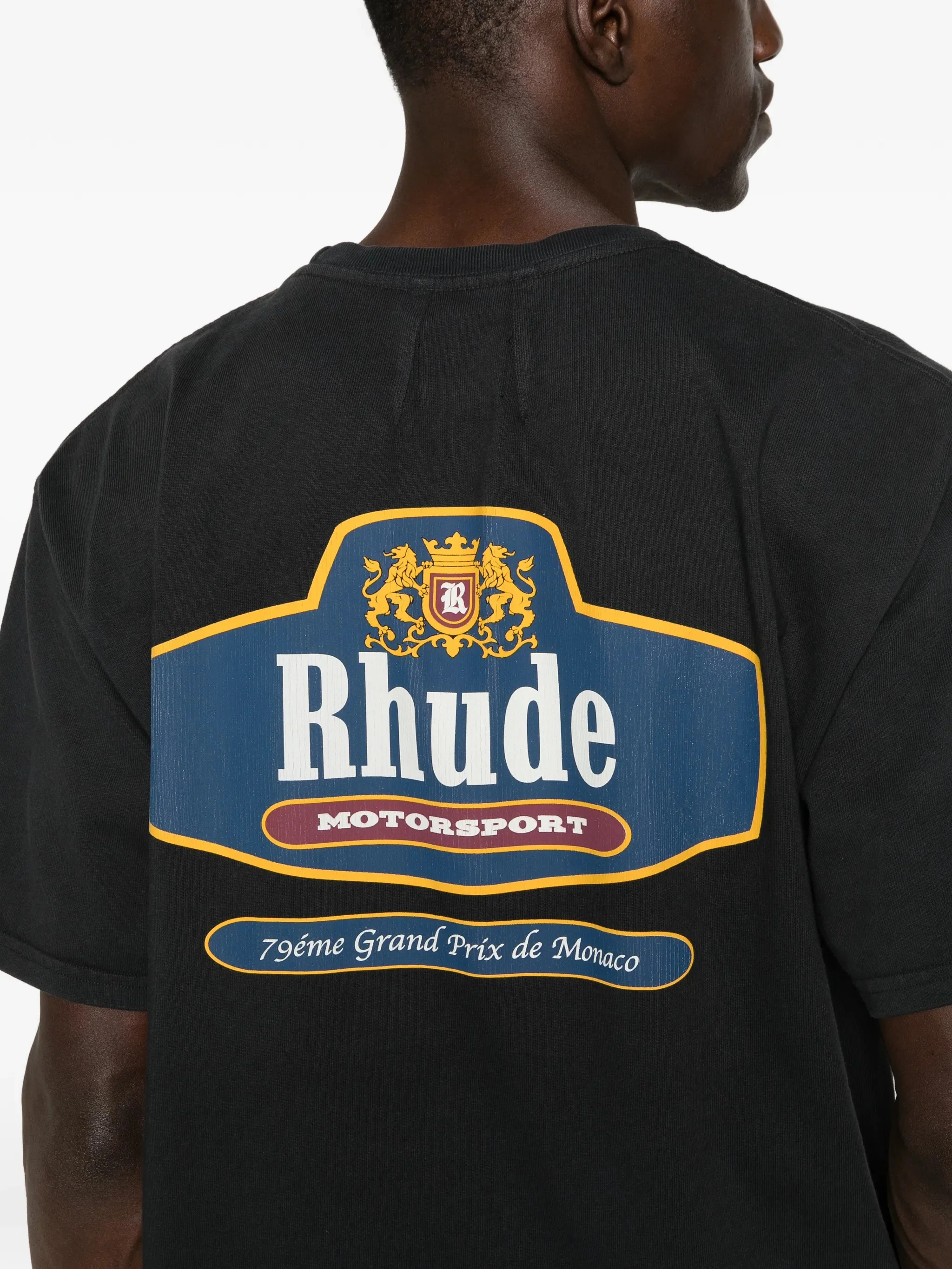 Rhude Midweight Front and Back Printed T-shirt - Image 5