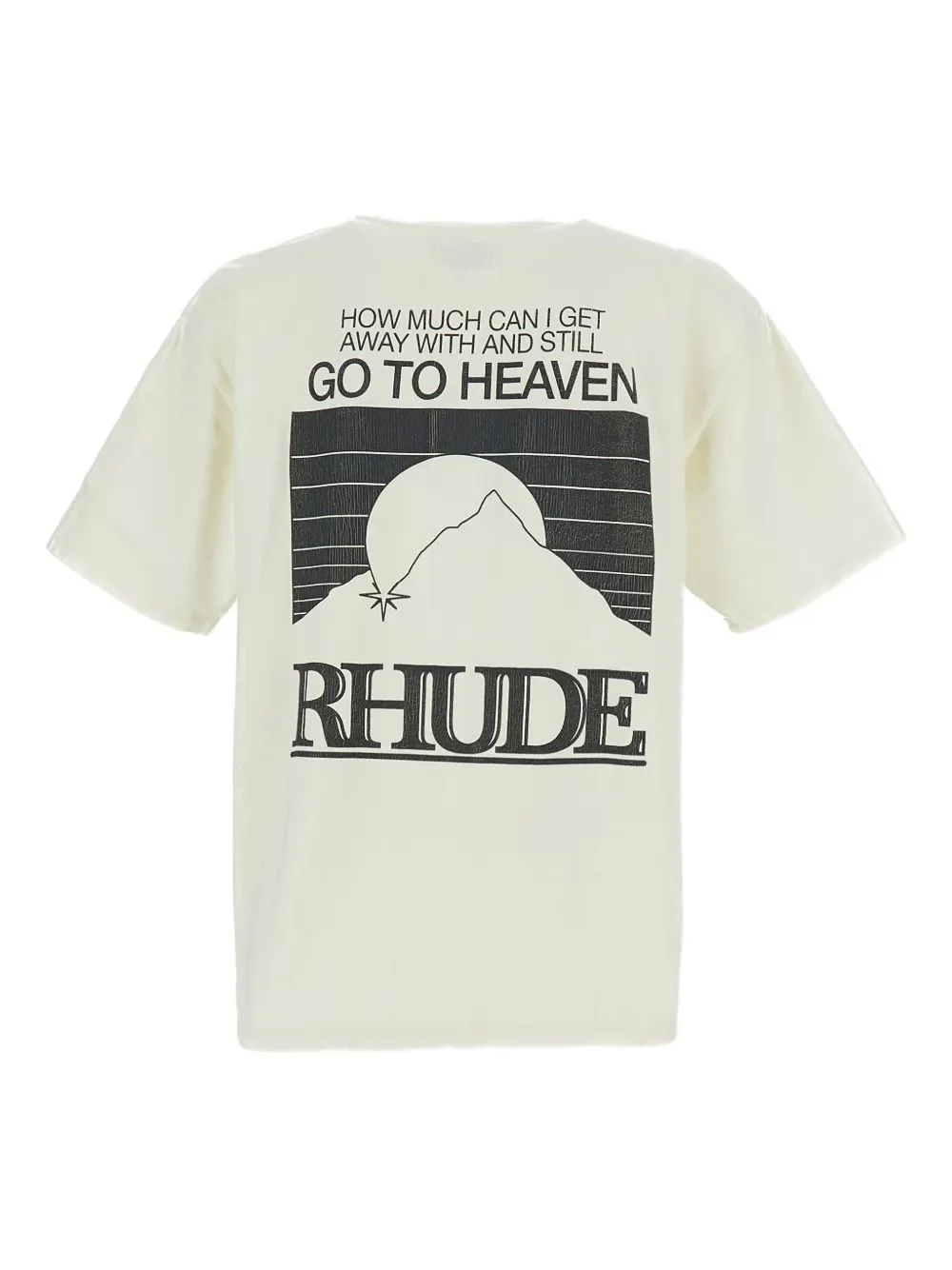 Rhude Moonlight PaintCK Mini Tee for Men - Image 2