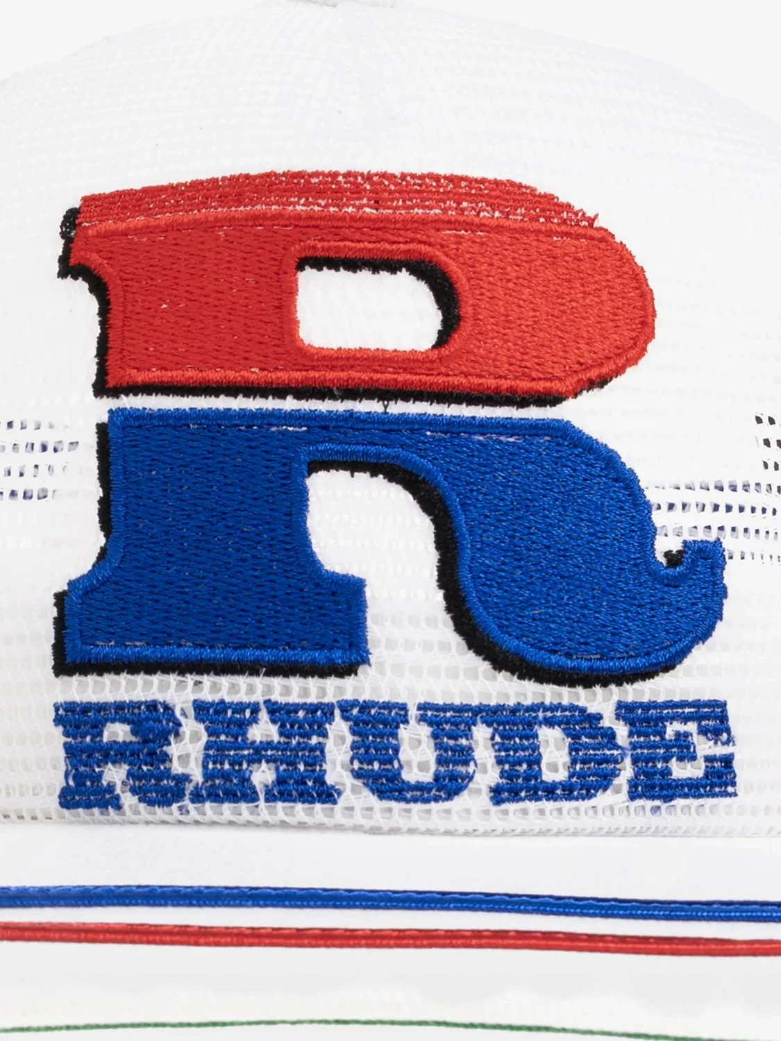 Rhude Split Mesh Trucker Hat - Image 2