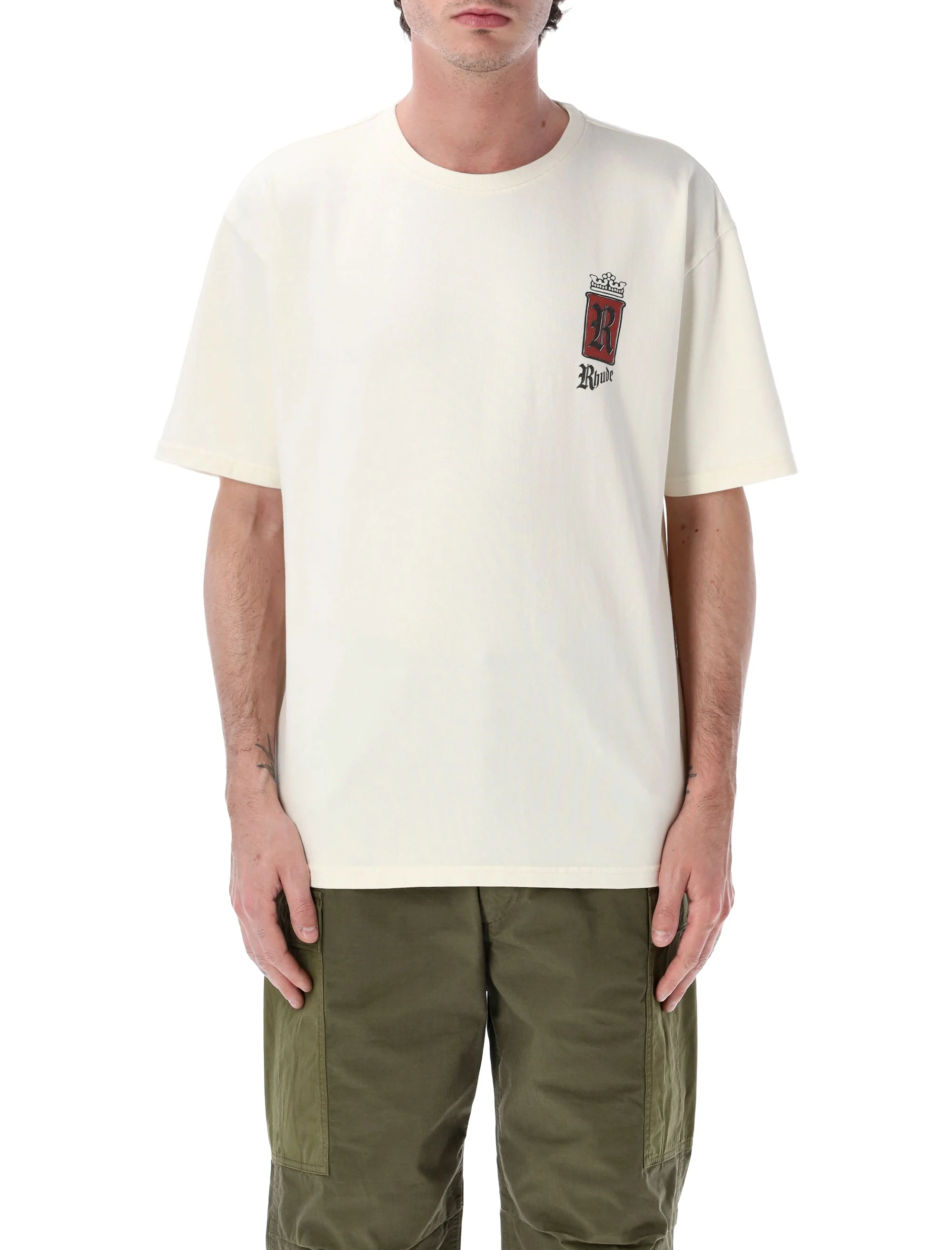 Rhude Vintage Cotton T-Shirt for Men