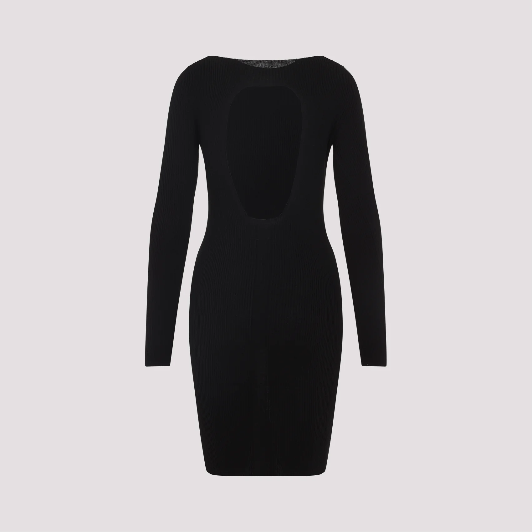 RICK OWENS Al Virgin Wool Mini Dress - Image 4