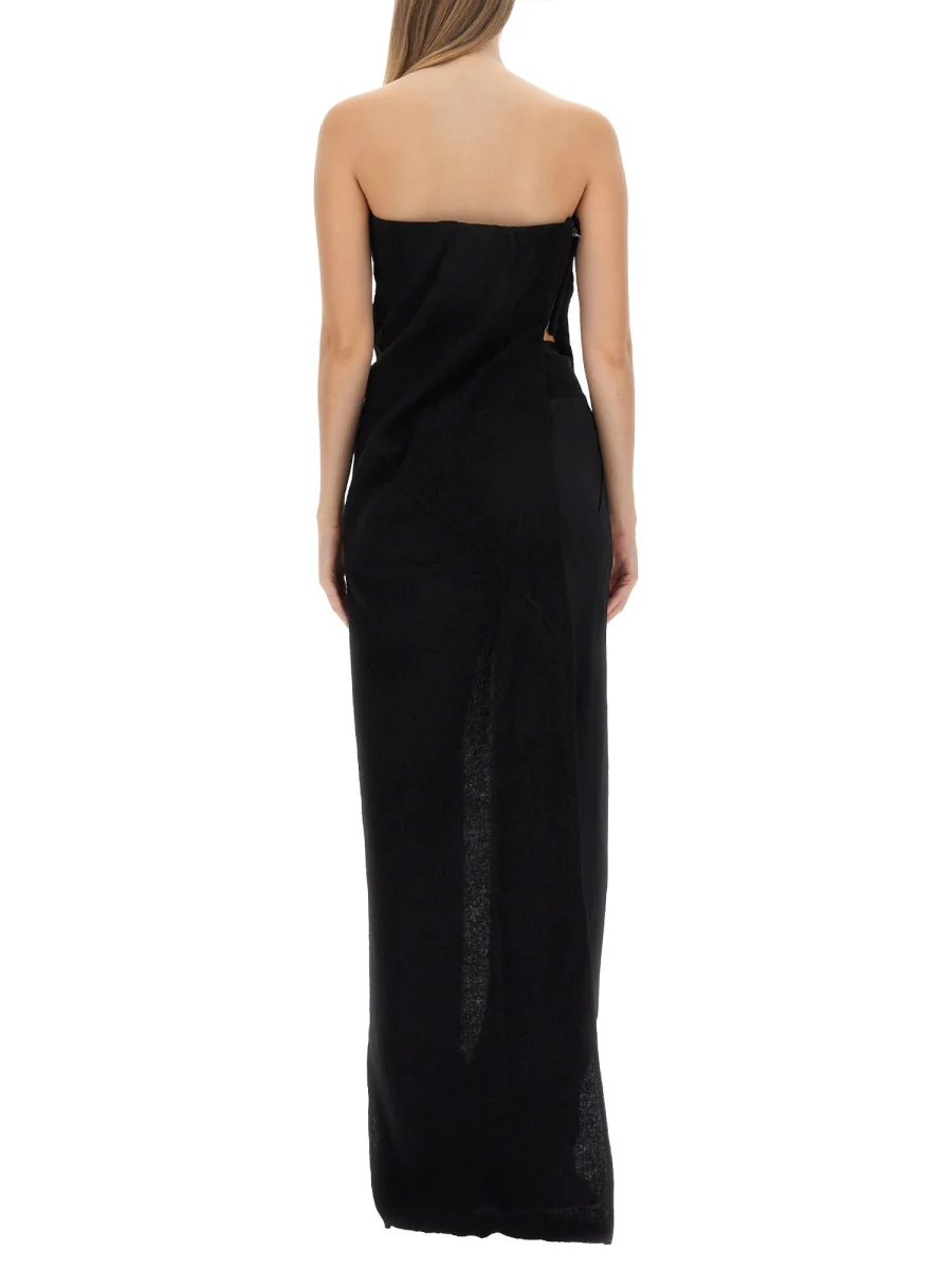 RICK OWENS Asymmetrical Long Top - Image 3