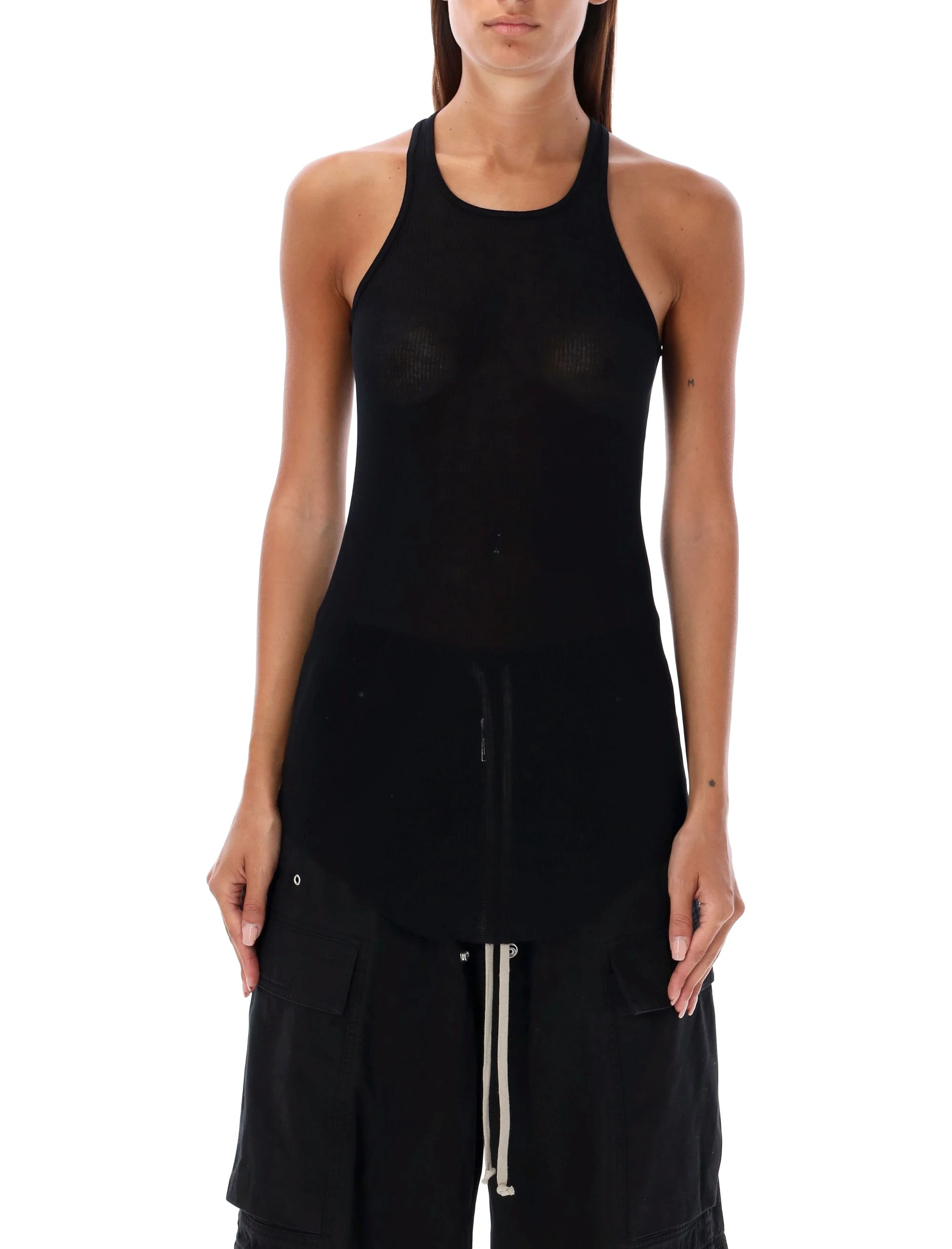 Rick Owens Basic Rib Tank - Image 2