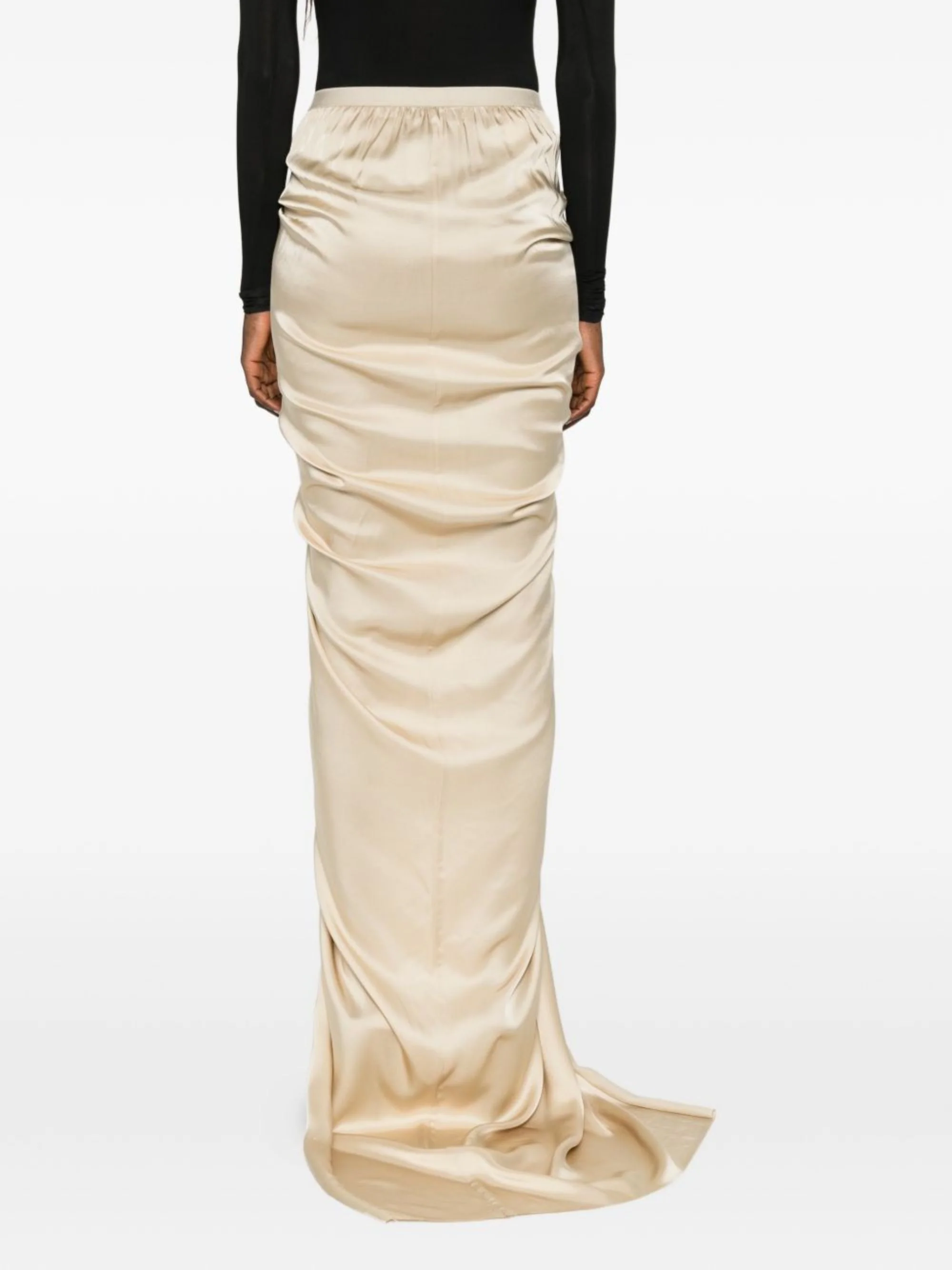 Rick Owens Breezy Mini Skirt for Women - SS26 Collection - Image 7