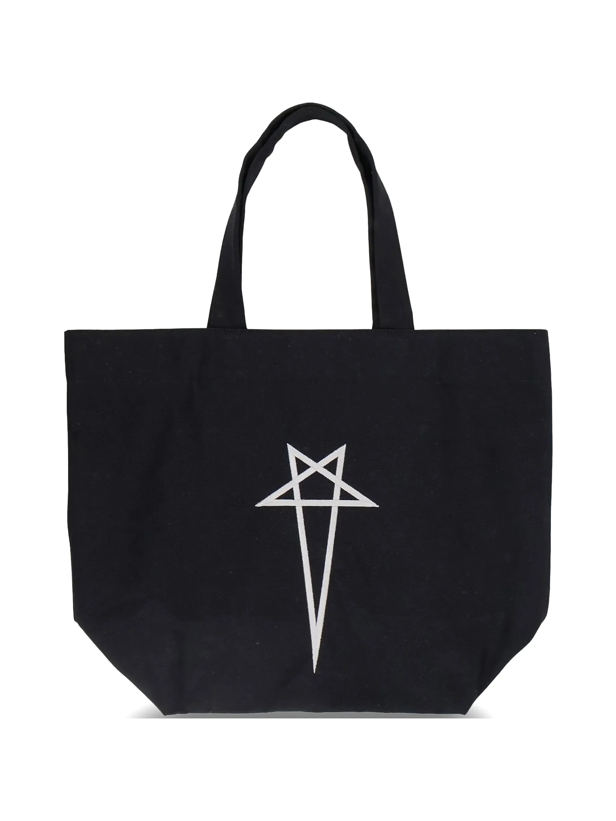 Rick Owens Canvas Handbag with Front Logo