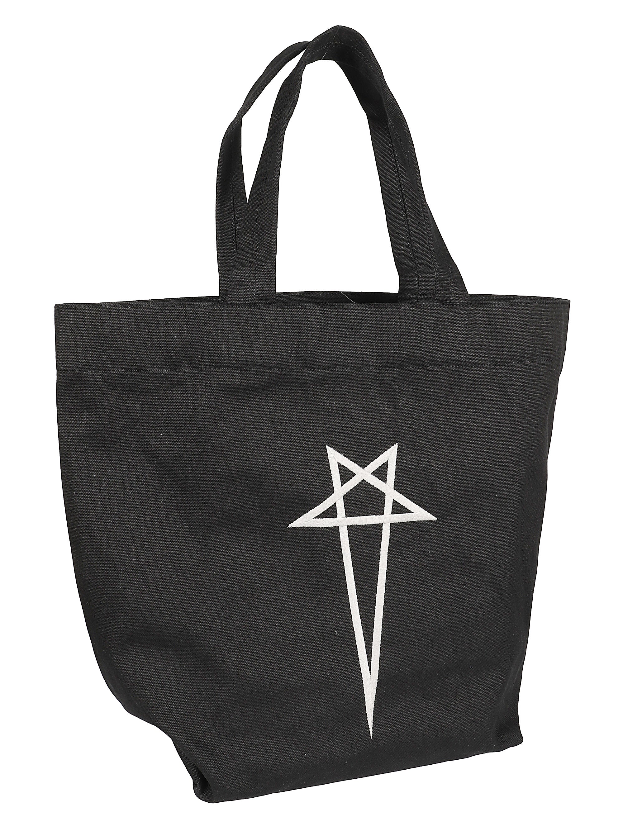 Rick Owens Canvas Handbag with Front Logo - Image 3