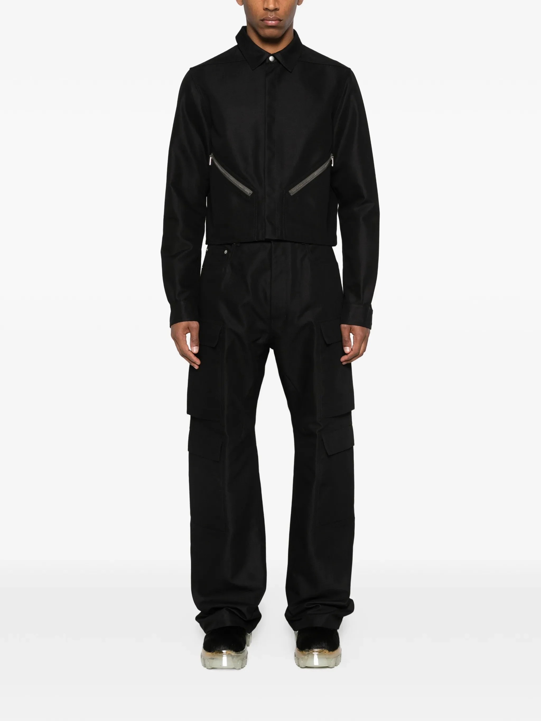Rick Owens Cargo Pocket Trousers Size 32 - Image 2
