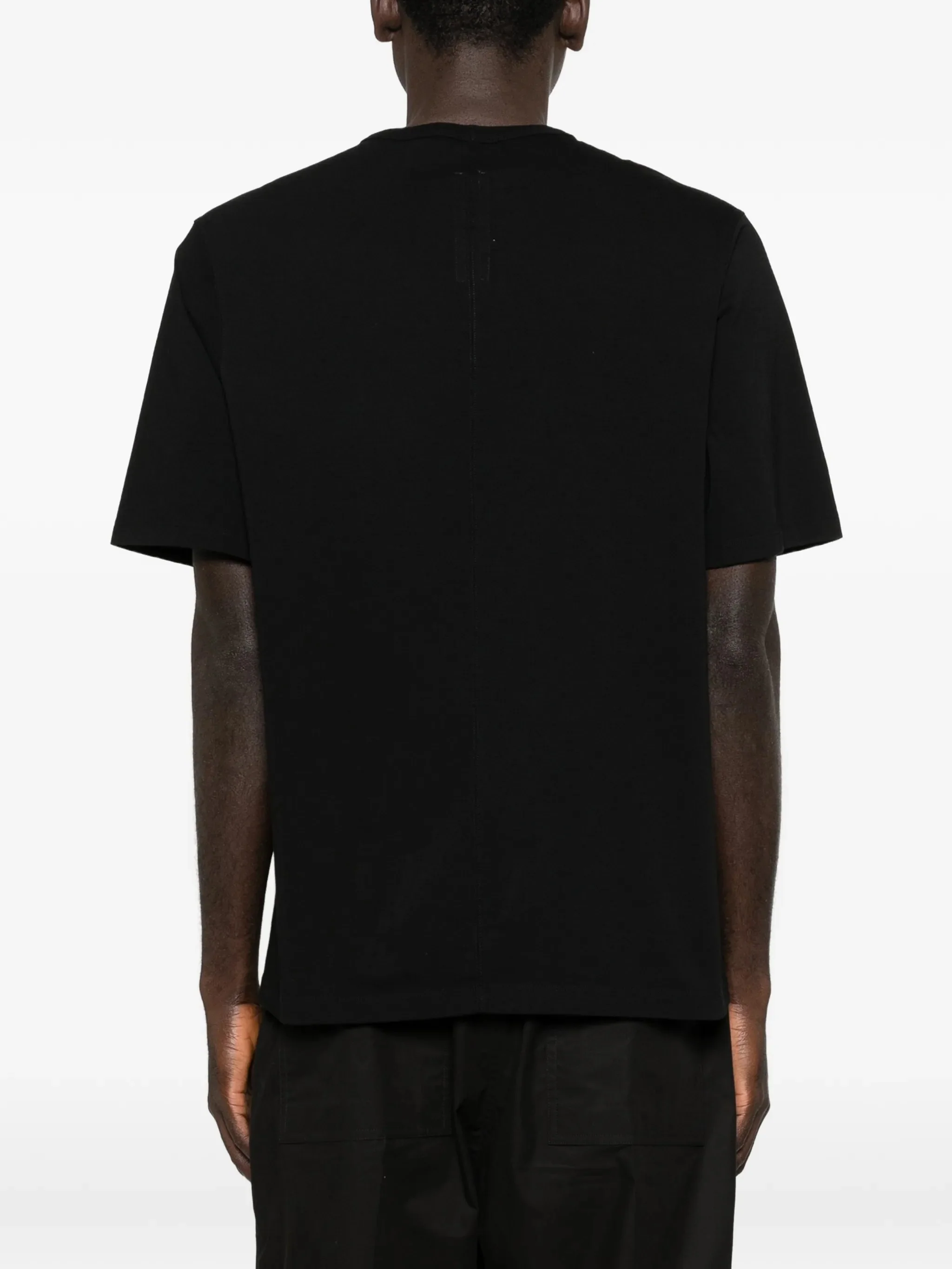 Rick Owens Casual Short Sleeve T-Shirt with CrETHEstanesedew Neck - Size S - Image 4