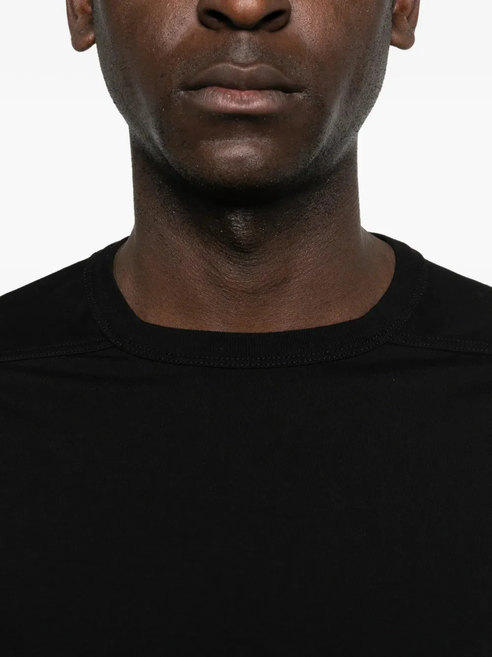 Rick Owens Casual Short Sleeve T-Shirt with CrETHEstanesedew Neck - Size S - Image 5
