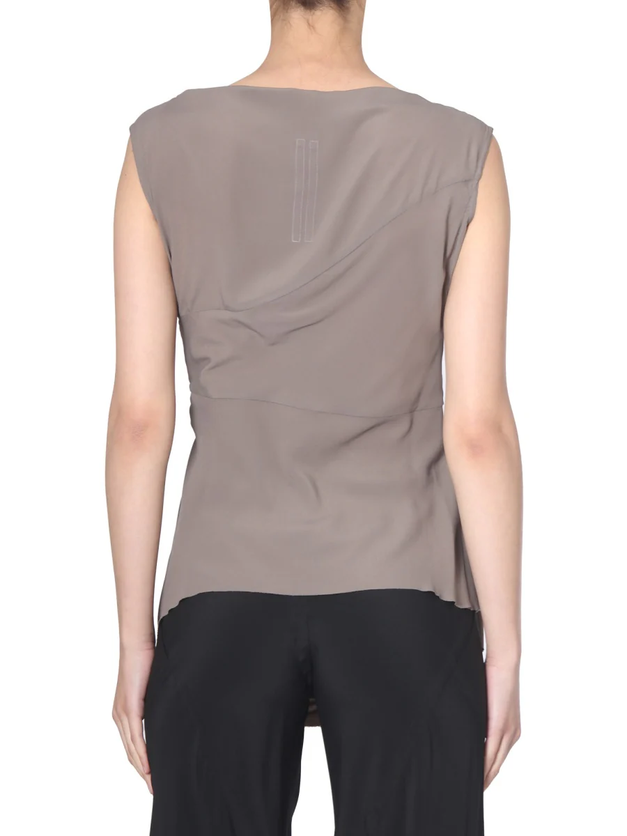 Rick Owens Draped and Knotted Mini Top - Image 3