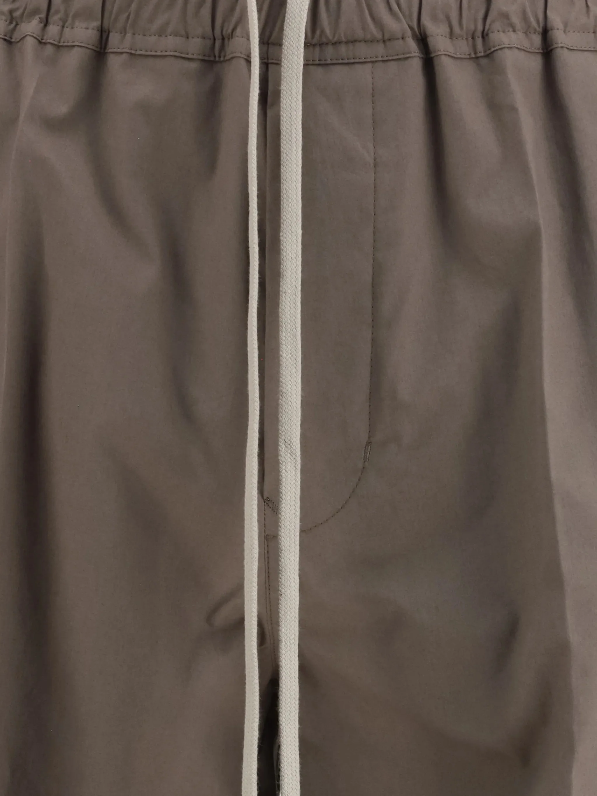 Rick Owens Drawstring Waist Trousers with Slit and Flap Pockets - Size 48 - Image 3