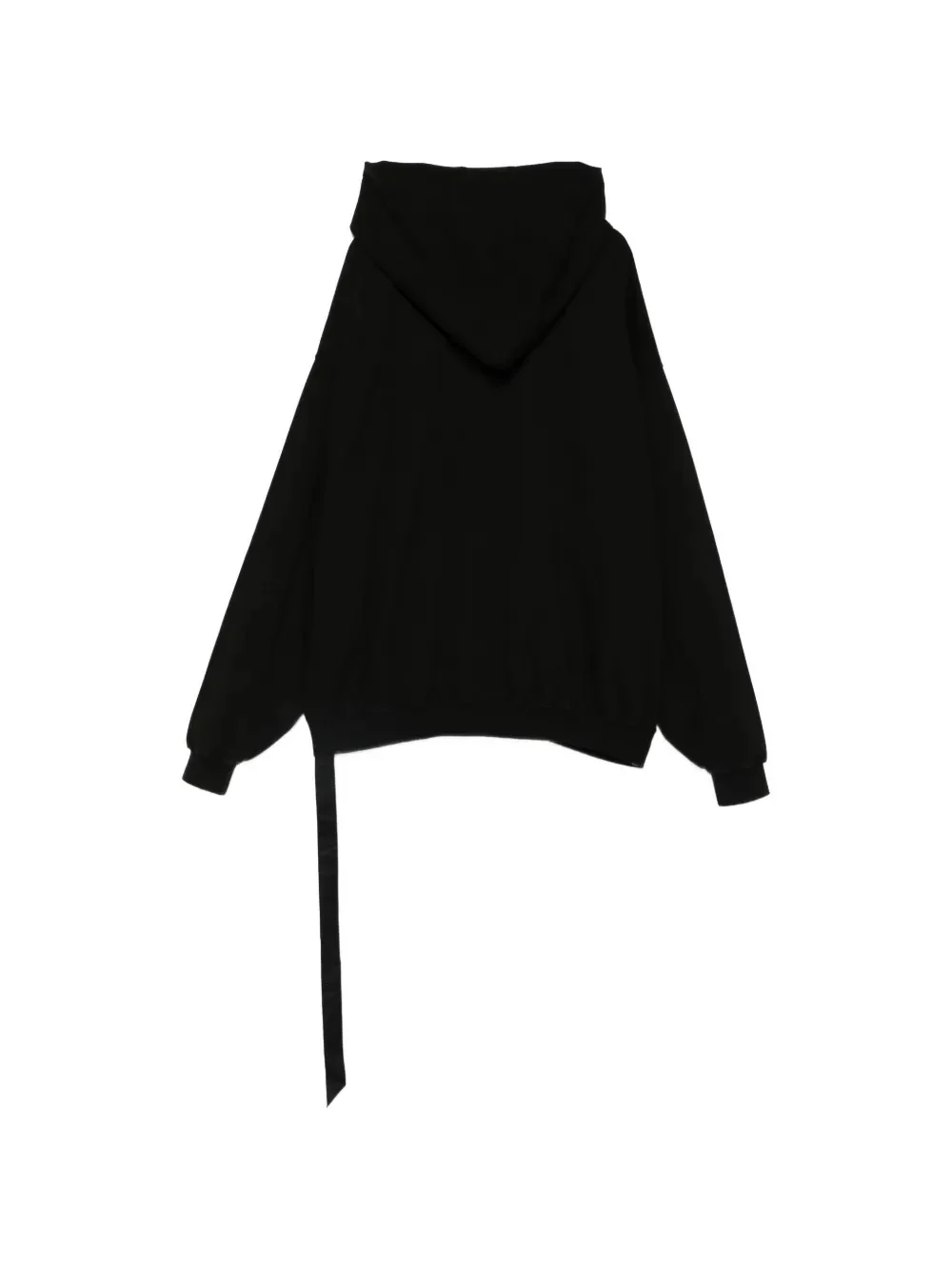 RICK OWENS DRKSHDW Asymmetric High-Neck Zip-Up Hoodie - Image 2