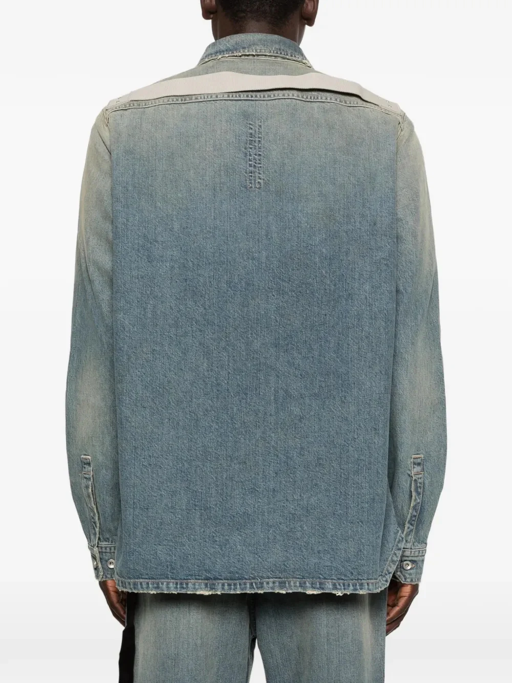 Rick Owens Drkshdw Button-Up Shirt with Chest Pockets in Size S - Image 4