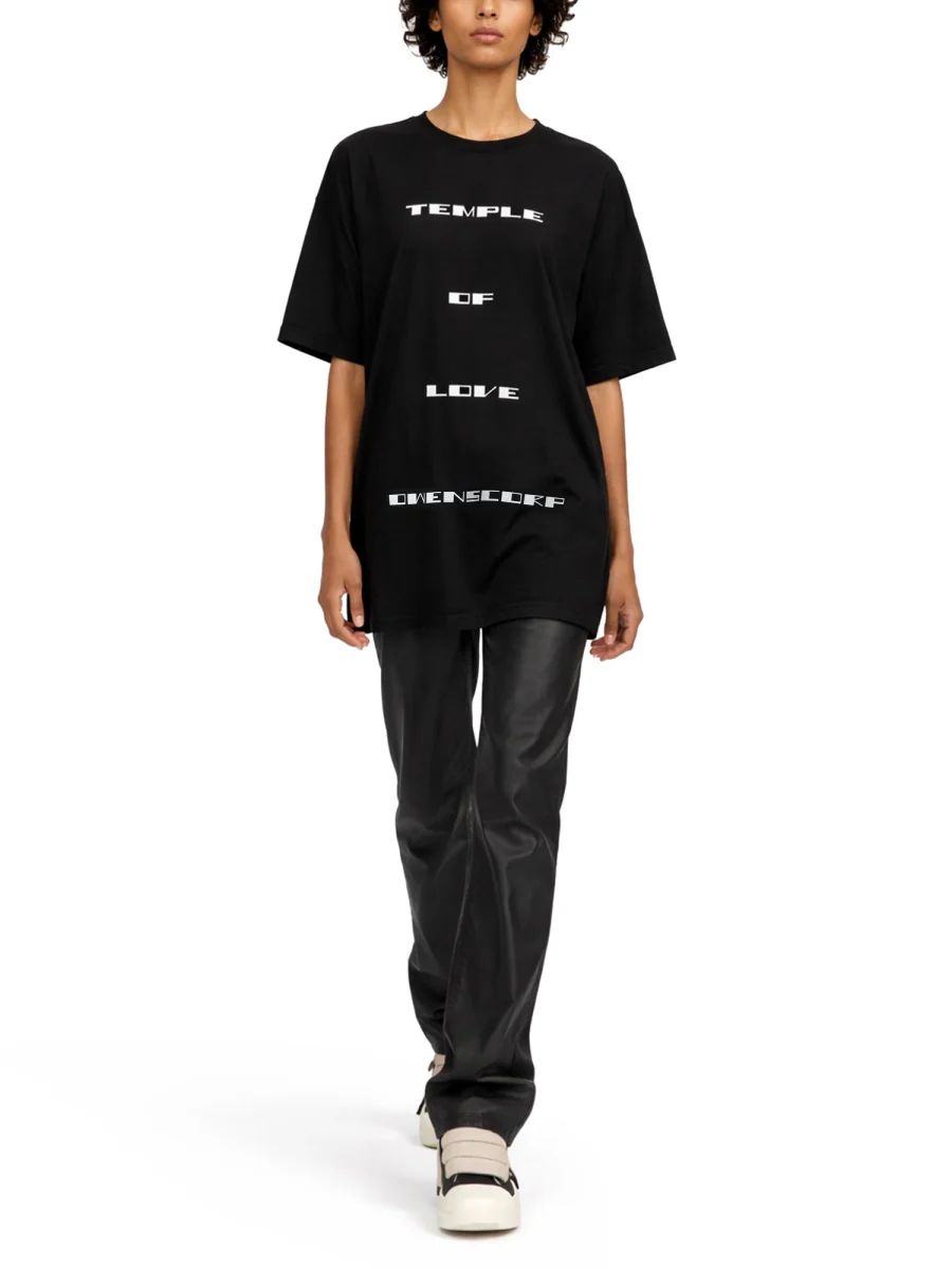 Rick Owens Drkshdw Contemporary Cotton T-Shirt - Image 3