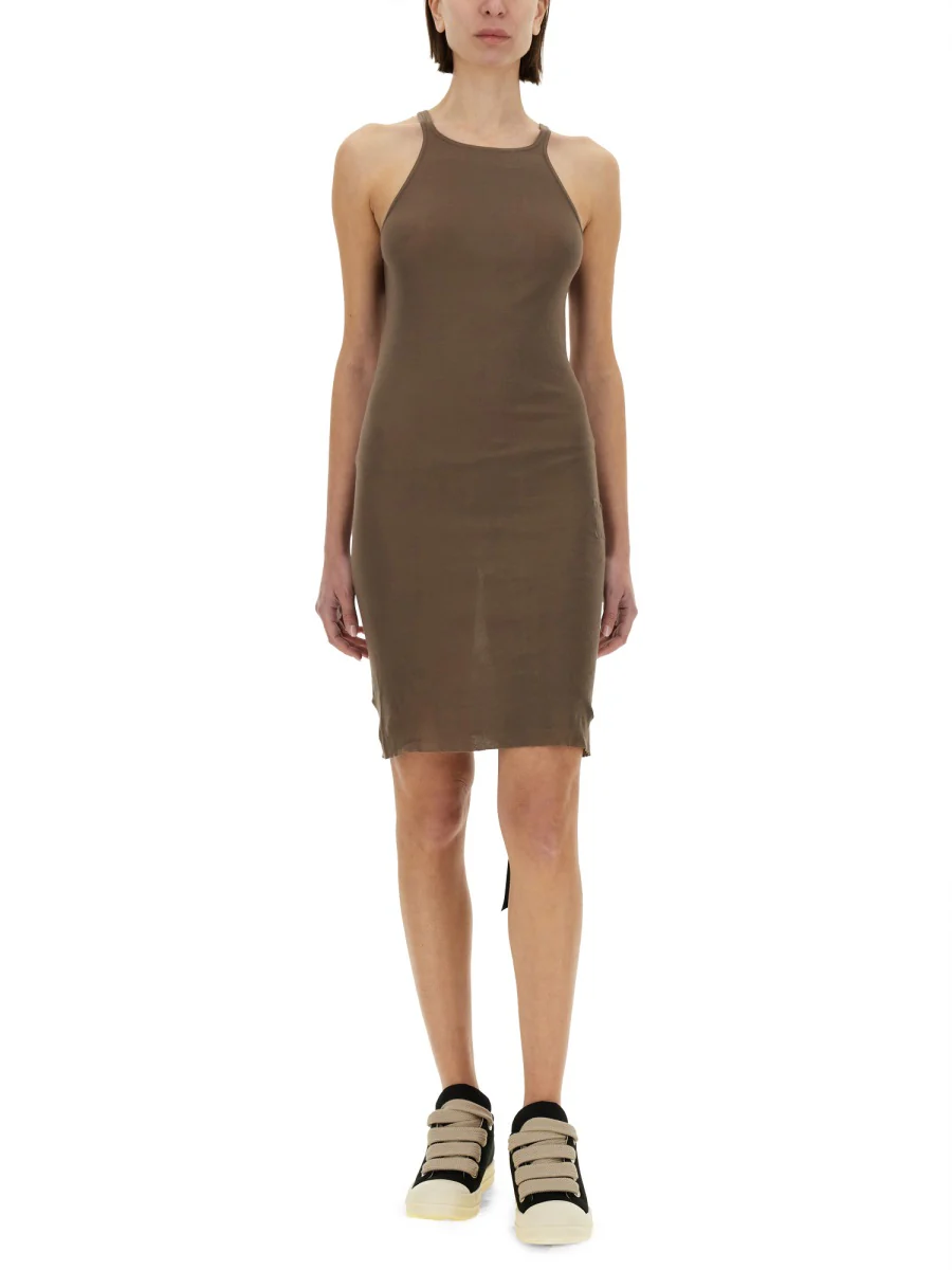 RICK OWENS DRKSHDW Cotton Tank Dress - Image 4