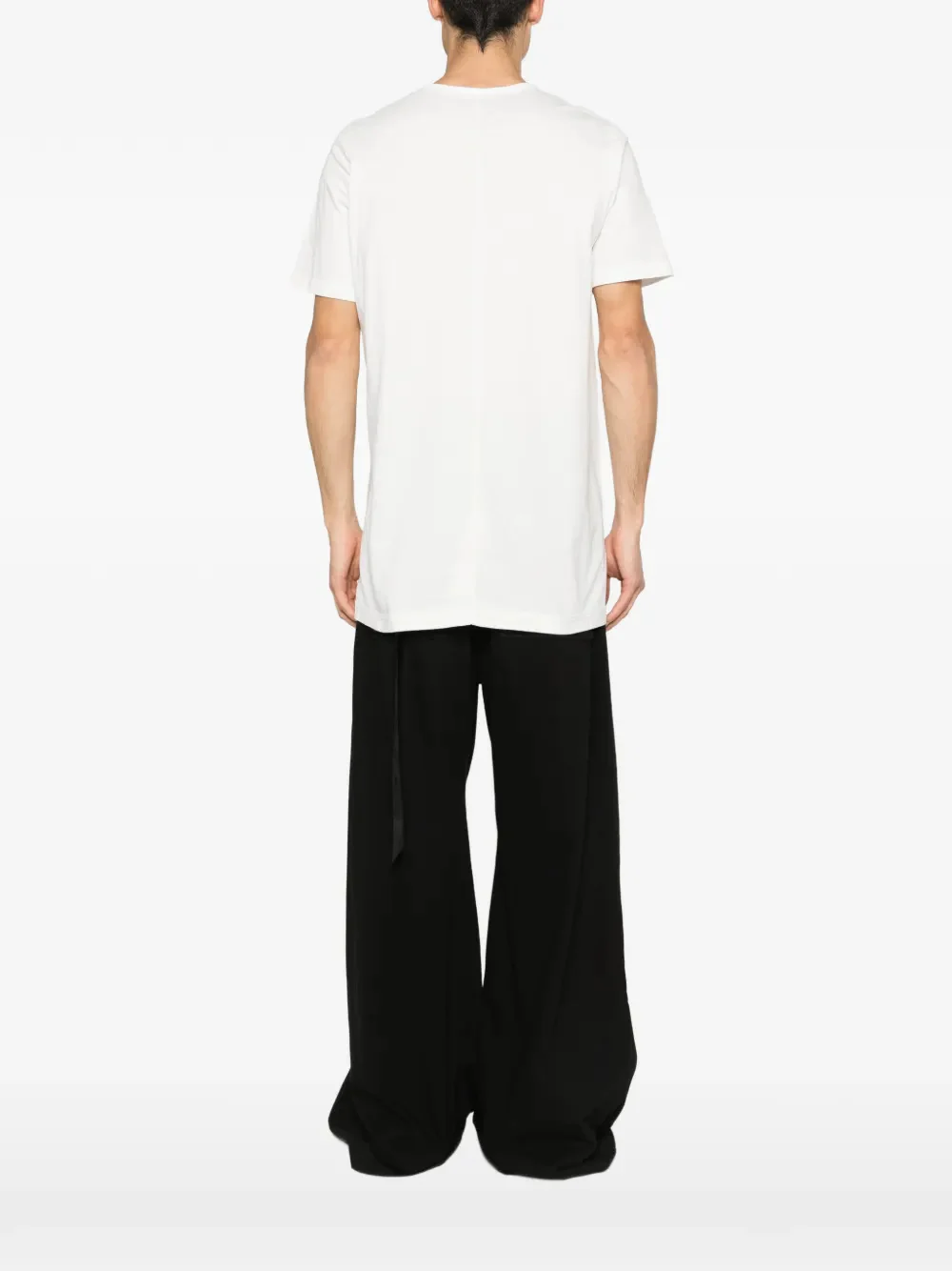 Rick Owens Drkshdw CrETHEstanesedew Neck T-Shirt for Men - Image 4