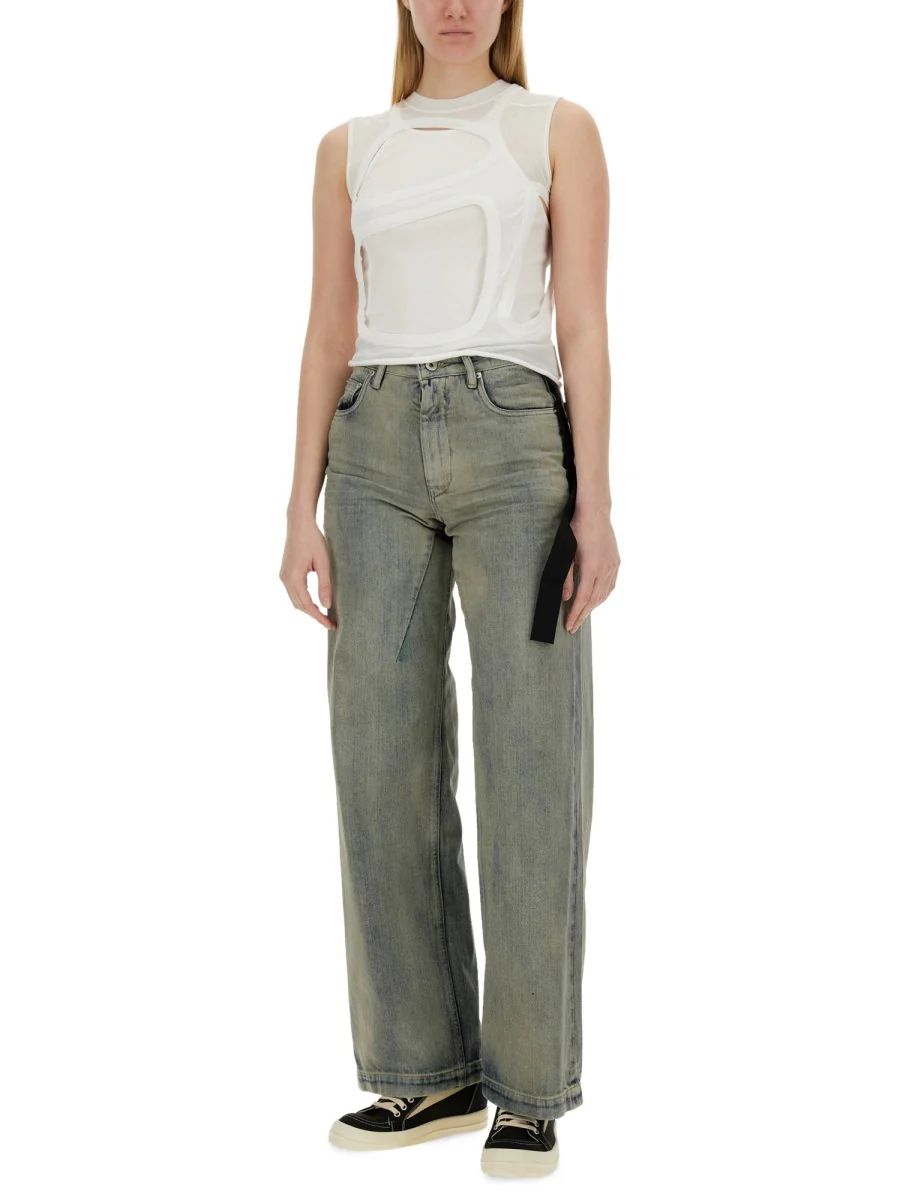 Rick Owens Drkshdw Cut-Out Mini Top - Size S - Image 2