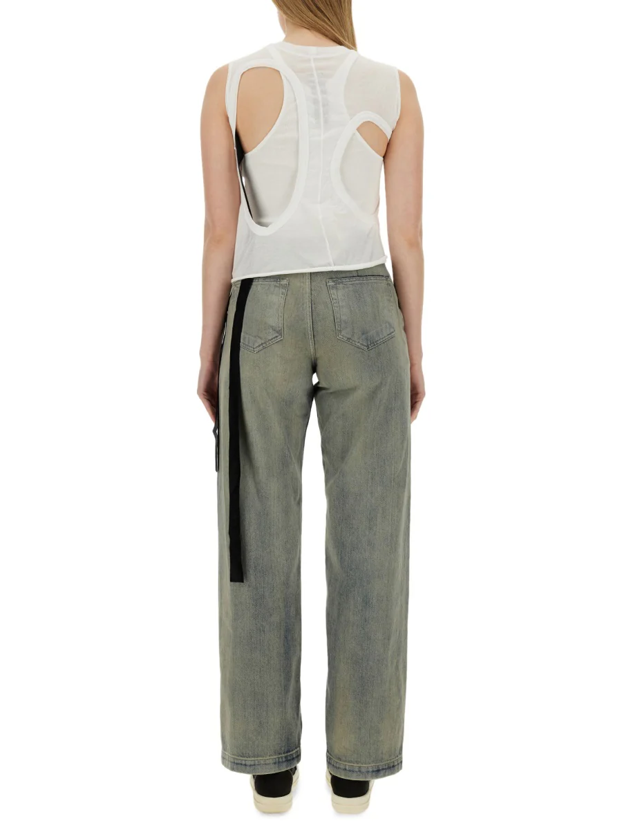 Rick Owens Drkshdw Cut-Out Mini Top - Size S - Image 3