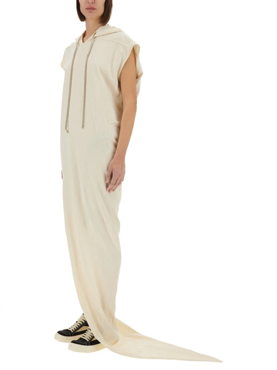 Rick Owens Drkshdw DRKSHDW Long Dress with Hood - Image 6