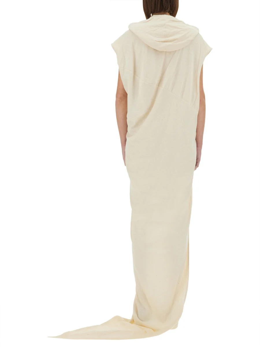 Rick Owens Drkshdw DRKSHDW Long Dress with Hood - Image 7