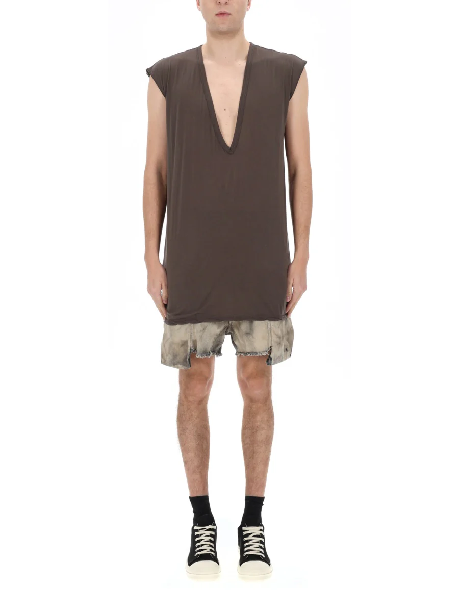 Rick Owens Drkshdw Essential T-Shirt - Image 4