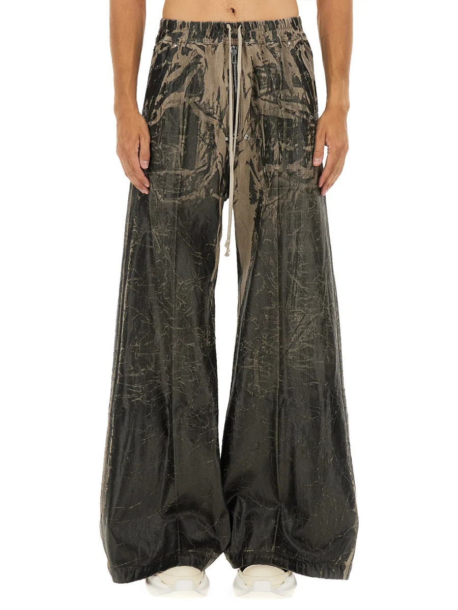 RICK OWENS DRKSHDW Geth Belas Washed Foil