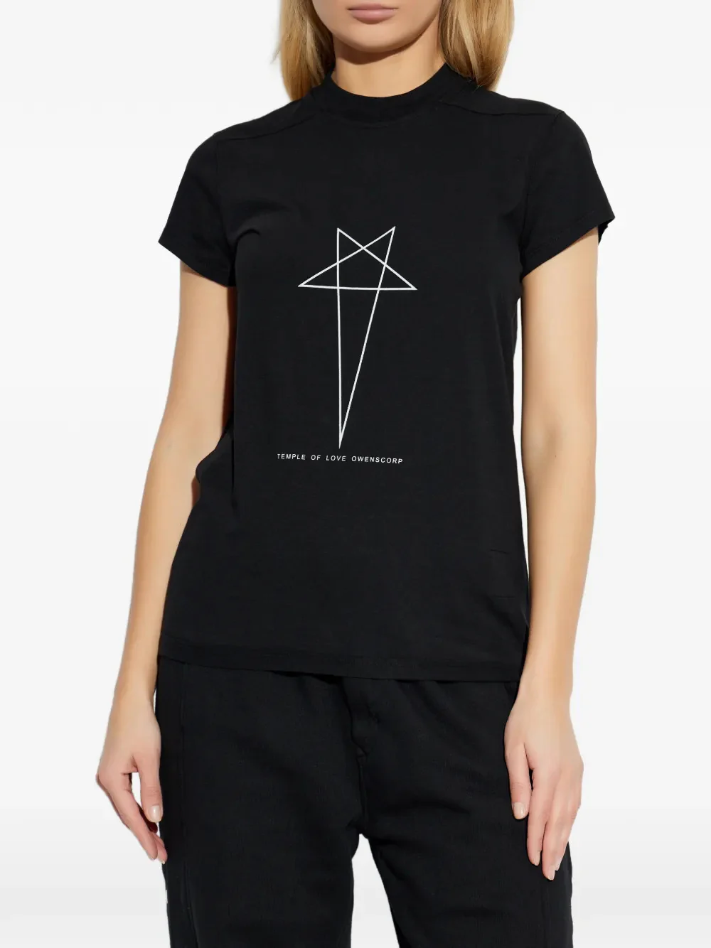 Rick Owens Drkshdw Graphic Print Short Sleeve T-Shirt Size S - Image 3