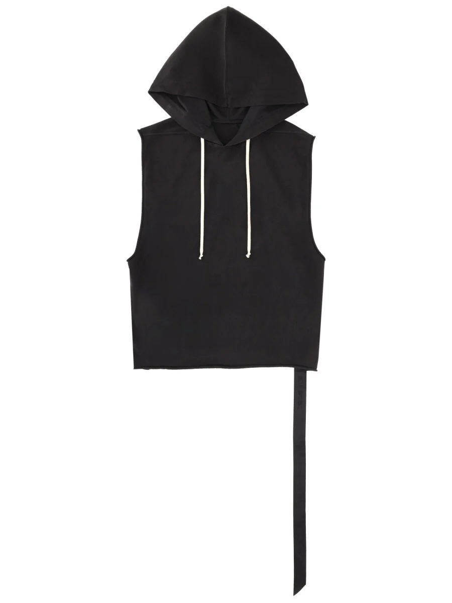 Rick Owens Drkshdw High-Neck Tunic Top for Men - Size L